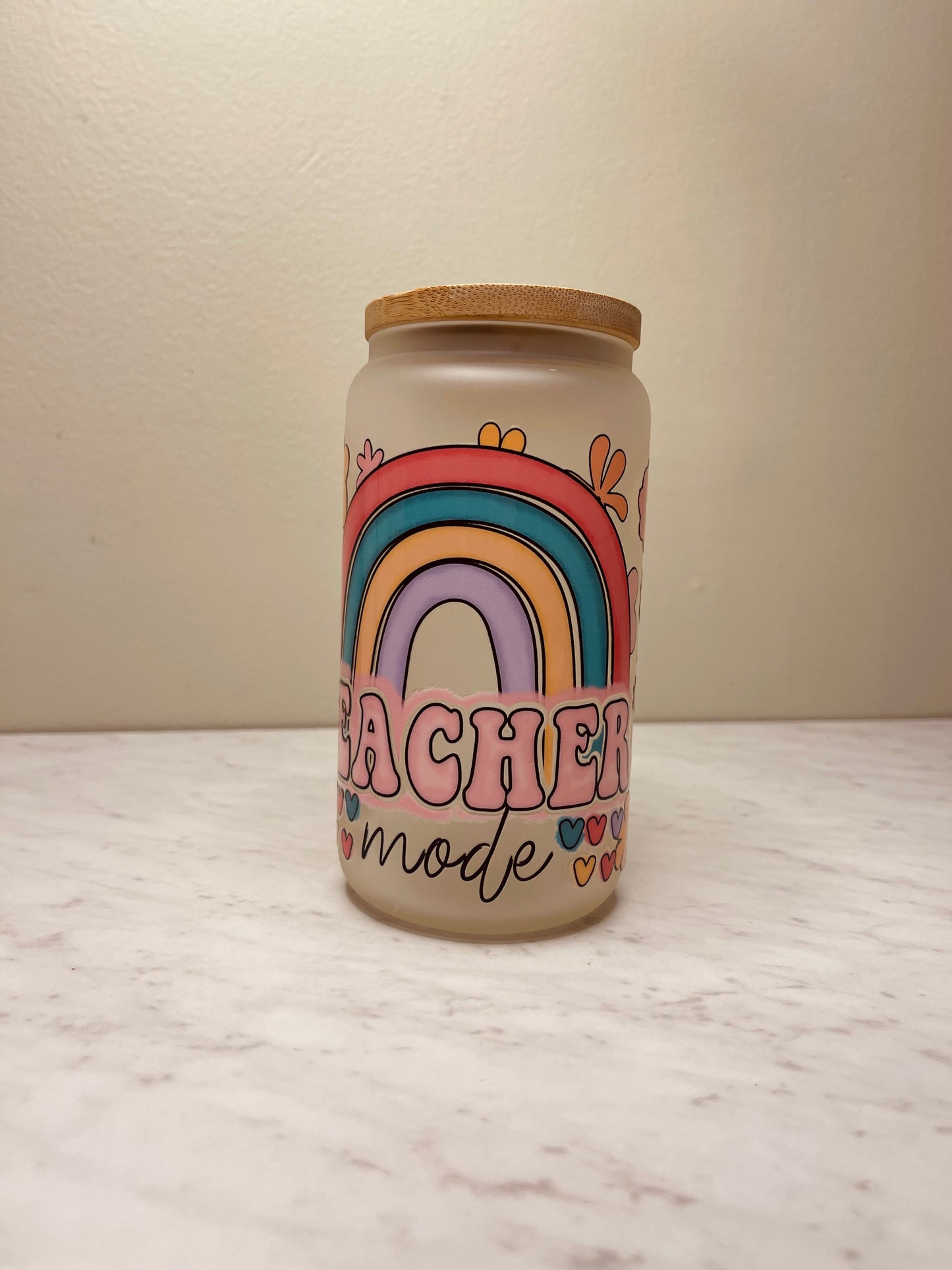 Rainbow Teacher Libby Cup